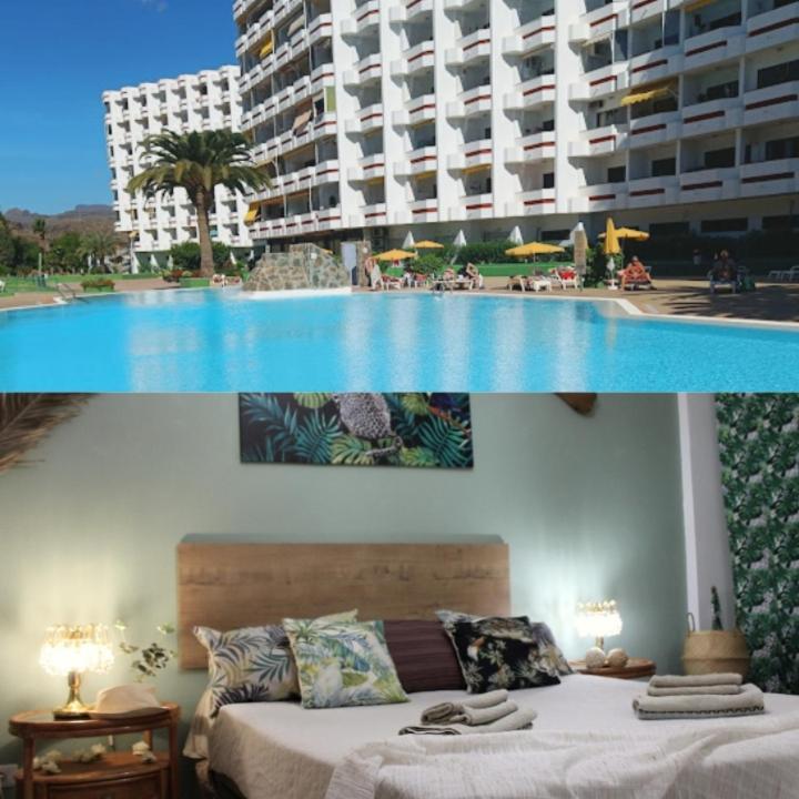 Agaete Park Tropical Style Apartamento Playa del Inglés Exterior foto