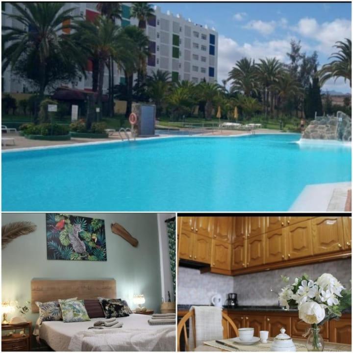 Agaete Park Tropical Style Apartamento Playa del Inglés Exterior foto
